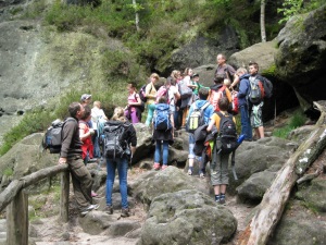 Klassenfahrt Elbsandsteingebirge